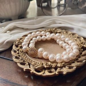 Double Strand Pearl Bracelet